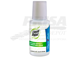 CORRECTOR LIQ. BOTELLA 20 ML LIQUID PAPER