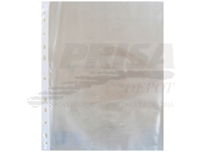 FUNDA PLASTICA CARTA X 100 UD LOMO BL