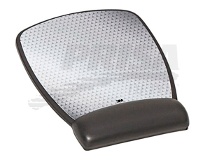 MOUSE/ PAD GEL MW309LE 3M NEGRO-GRIS