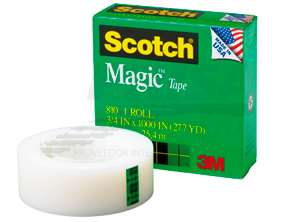 CINTA ADHE. INVISIBLE 12X33 MT MAGICA 3M 810