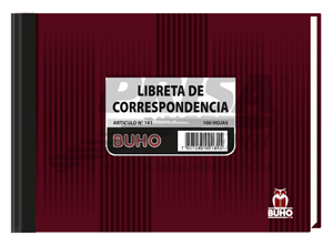 LIBRETA CORRESPONDENCIA 100 HJ.BUHO 181
