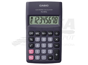 CALCULADORA BASICA BOLS. 8DIG CASIO HL-815