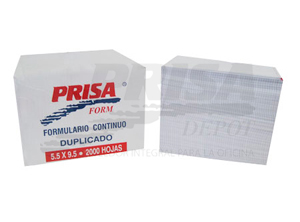 FORM.CONT.AUTOC.5.5 11X9.5/2/1000 PRISA FORM