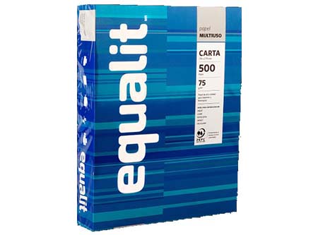 PAPEL FOTOC. CARTA 75 GR EQUALIT LASER 500HJ