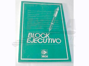 BLOCK APUNTES OFICIO EJECUT. 80 HJS.MAT.M7 ARON