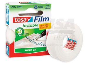 CINTA ADHE. INVISIBLE 19X33 MT TESA REF: 57477