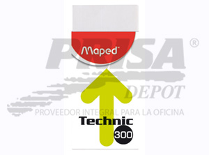 GOMA BORRAR MAPED TECHNIC 300