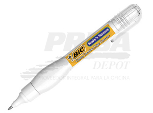 CORRECTOR LIQ. T.LAPIZ BIC 8 ML.