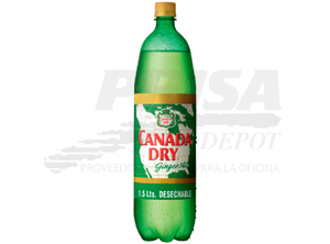 BEBIDA DESECH. 1500CC GINGER ALE CANADA DRY