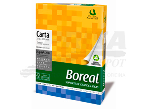 PAPEL FOTOC. CARTA 75 GR BOREAL M/POSITO.