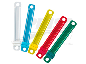 ACCOCLIPS PLASTICO COLORES 50 UNID. ADIX
