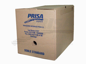 CAJA ARCHIVO DOBLE-STANDARD PRISA (375X230X260)