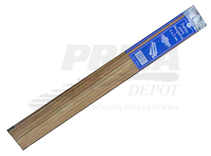 MAQUETERIA PALO CUADRADO 50 CM. 2X2 (10 UDS)