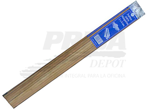 MAQUETERIA PALO CUADRADO 50 CM. 2X6 (7 UDS)