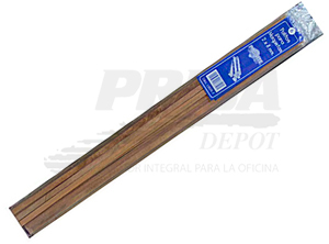 MAQUETERIA PALO CUADRADO 50 CM. 2X8 (6 UDS)