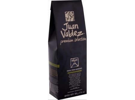 CAFE GRANO/ENTERO JUAN VALDEZ 500GR VOLCAN