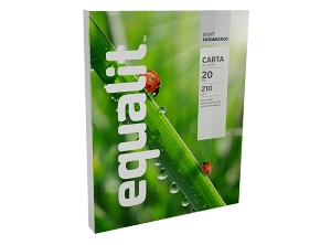 PAPEL FOTOGRAFICO EQUALIT CARTA 20 HJ 210GR