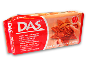 PASTA P/MODELAR DAS TERRACOTA 1/2 KILO