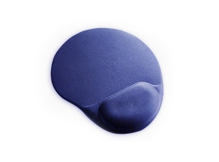 MOUSE/ PAD CON APOYA MUÃ‘ECA AZUL GEL MICROLAB