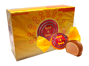 CONFITE BON O BON CAJA 30UN CHO/CAFE 450 GR