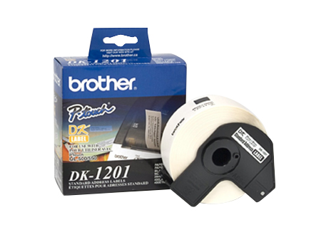 CINTA ROTULADORA BROTHER DK-1201 ETIQUET 29MMX90.3
