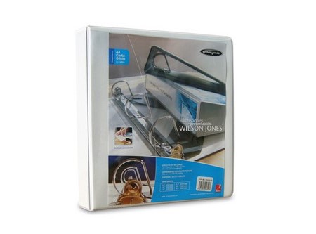 ARCHIVADOR A-4 C/PRES.2 AROS 1.0 BLANCO ACCO W.J.