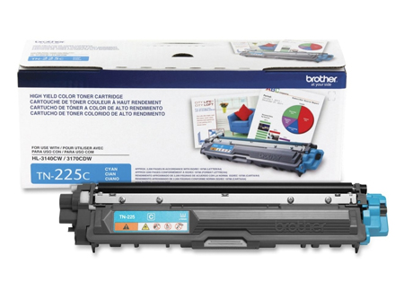 TONER BROTHER TN-225C HL3140 3170 9130 9332 9020