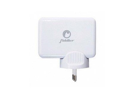HUB FIDDLER MINI 4 PUERTOS USB/CONEXION A CORRIENT
