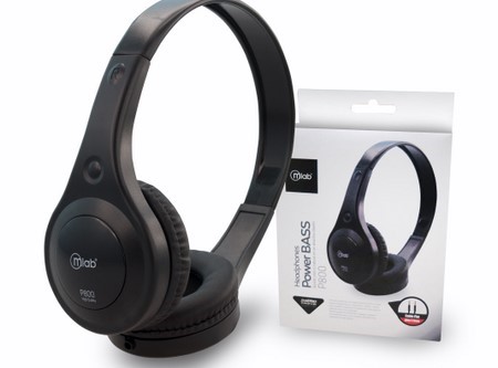AUDIFONO MLAB HEADPHONE POWER BASS 3.5 NEGRO