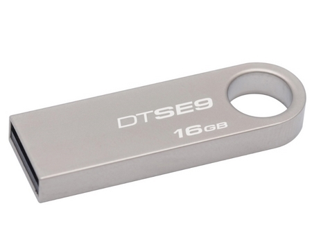 PEN DRIVE 16GB KINGSTON DT-SE9 MINI METALICO