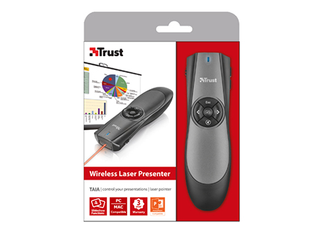 PUNTERO LASER TRUST 10 MTS LASER ROJO PILA AAA