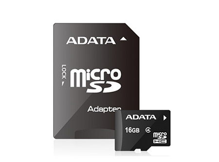 MEMORIA MICRO SD 16GB + ADAPT SD ADATA CLASE 4
