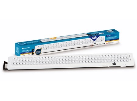 LAMPARA EMERGENCIA POWERLAB 120LED RECARGAB 20HORA