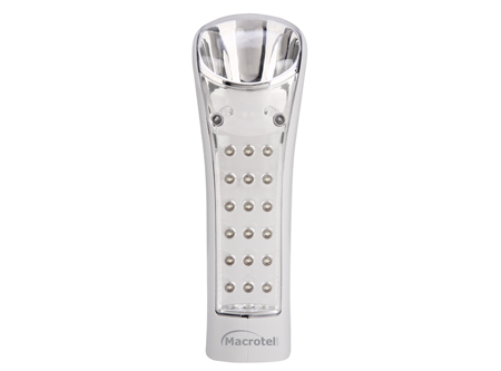 LINTERNA RECARGABLE 18 LED MACROTEL 18HRS DURACION