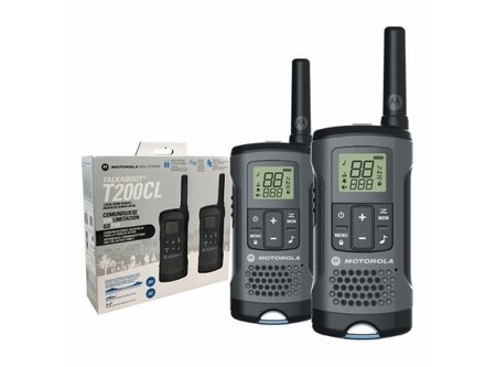 RADIO PACK MOTOROLA T-200 CL 22 CANALES 32KILOMETR