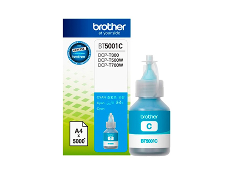 BOTELLA BROTHER BT5001-C DCP-T300/T500/T700 5000PG