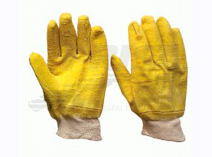 GUANTES ANTICORTE CORTO AMARILLO