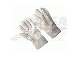 GUANTES CUERO REFORZADO PUÃ‘O DE 12 CMT