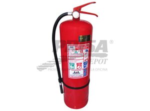 EXTINTOR POLVO QUIMICO SECO ABC 10 KILO