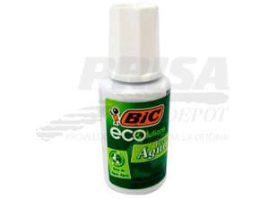 CORRECTOR LIQ. BOTELLA AQUA BIC 20ML