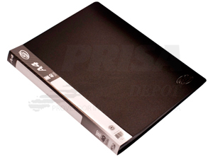 CARPETA C/FUNDA ADIX 40 FUNDAS A-4 NEGRO
