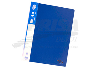 CARPETA C/APRETADOR A-4 ADIX AZUL 611
