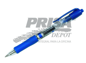 BOLIGRAFO GEL 0.7 AZUL RETRACTIL TORRE