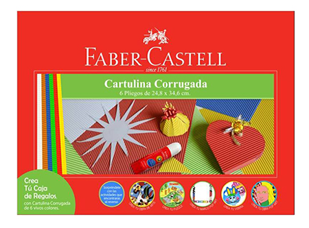 CARPETA ARTE FABER CARTON CORRUGADO