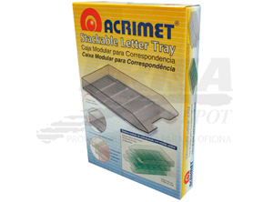 BANDEJA APILABLE SIMPLE CRISTAL ACRILICO ACRIMET