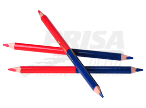 LAPIZ BICOLOR TRIANGULAR TORRE X 3 UN