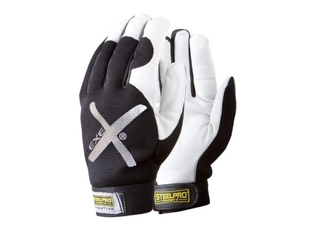 GUANTE MULTIPROPOSITO EXECUTIVE STEELPRO NEGRO