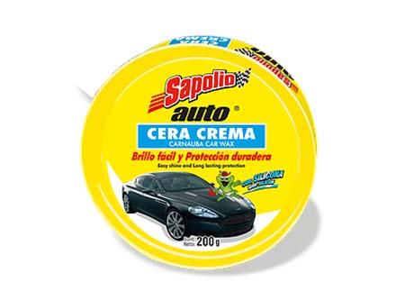 CERA AUTOMOVIL CREMA 200 GR. SAPOLIO