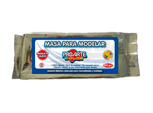 MASA P/MODELAR PROARTE BLANCA 1/2 KILO