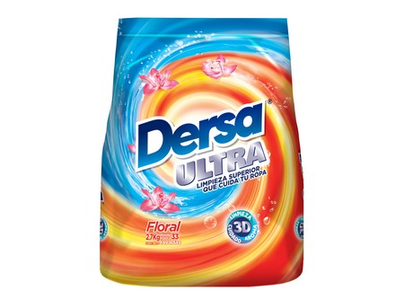 DETERGENTE POLVO 2.7 KL. DERSA FLORAL